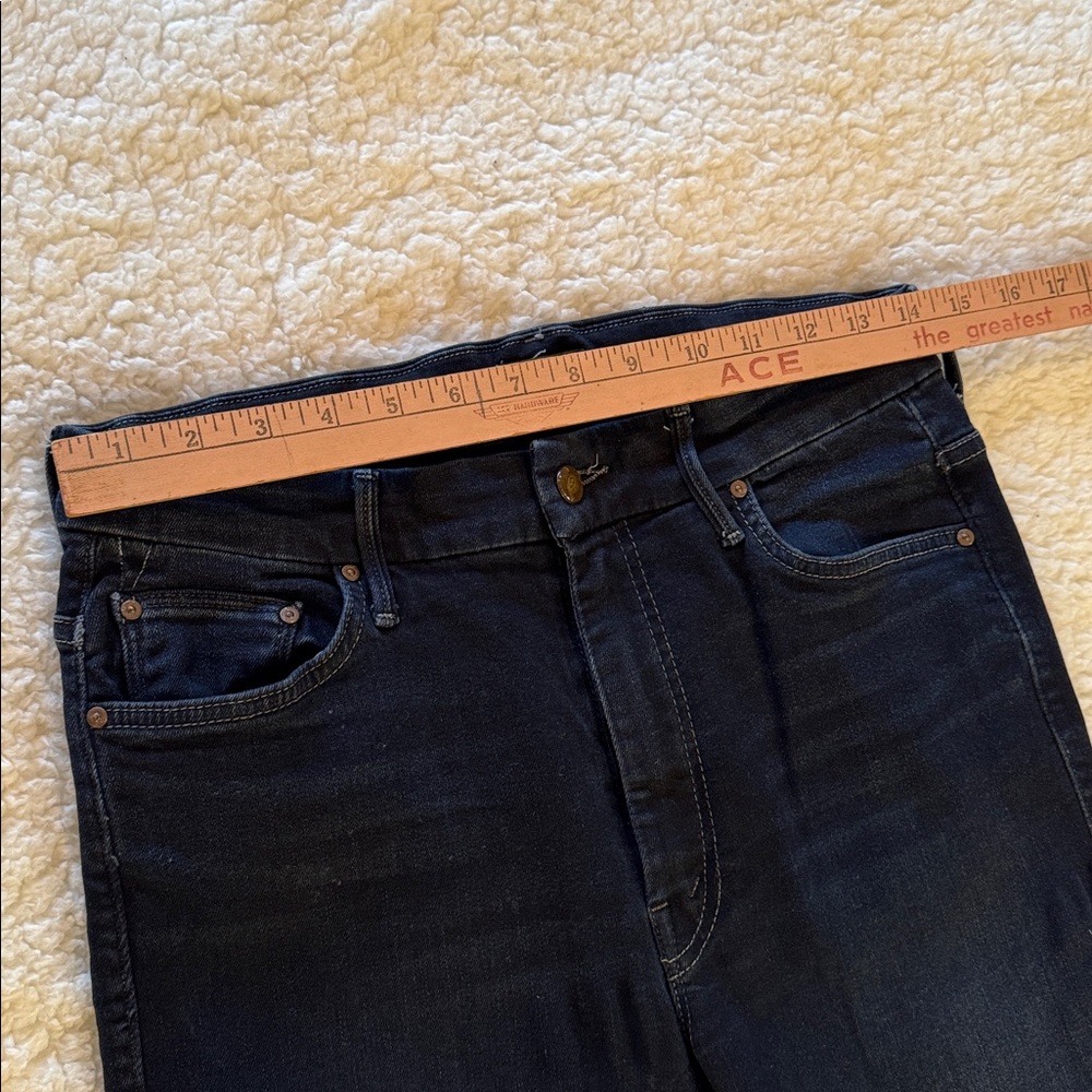 MOTHER Looker high waisted skinny jeans in coffee, tea or me? Women’s size 30 - Picture 11 of 16